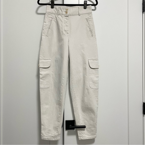 Wilfred Free Modern Cargo Pants in Birch Size 2 Short Aritzia #79267 - Picture 3 of 10
